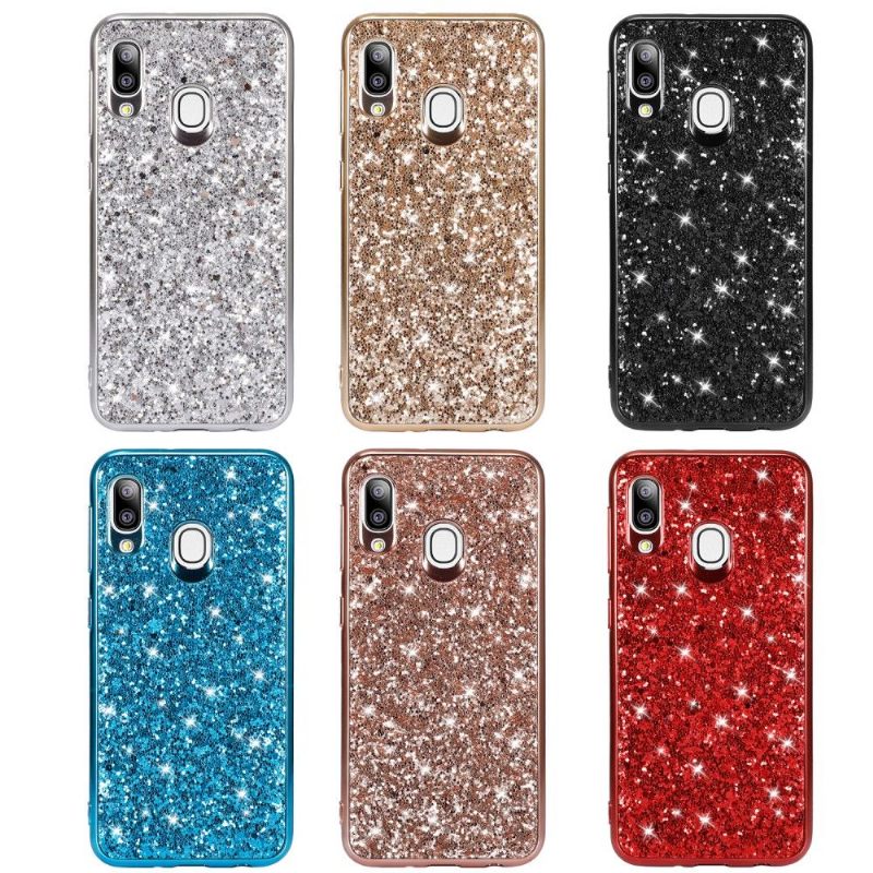 Telefoonhoesje voor Samsung Galaxy A20e Glamoureuze Pailletten