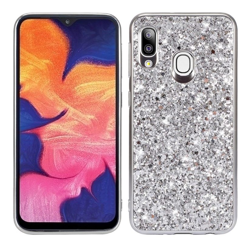 Telefoonhoesje voor Samsung Galaxy A20e Glamoureuze Pailletten