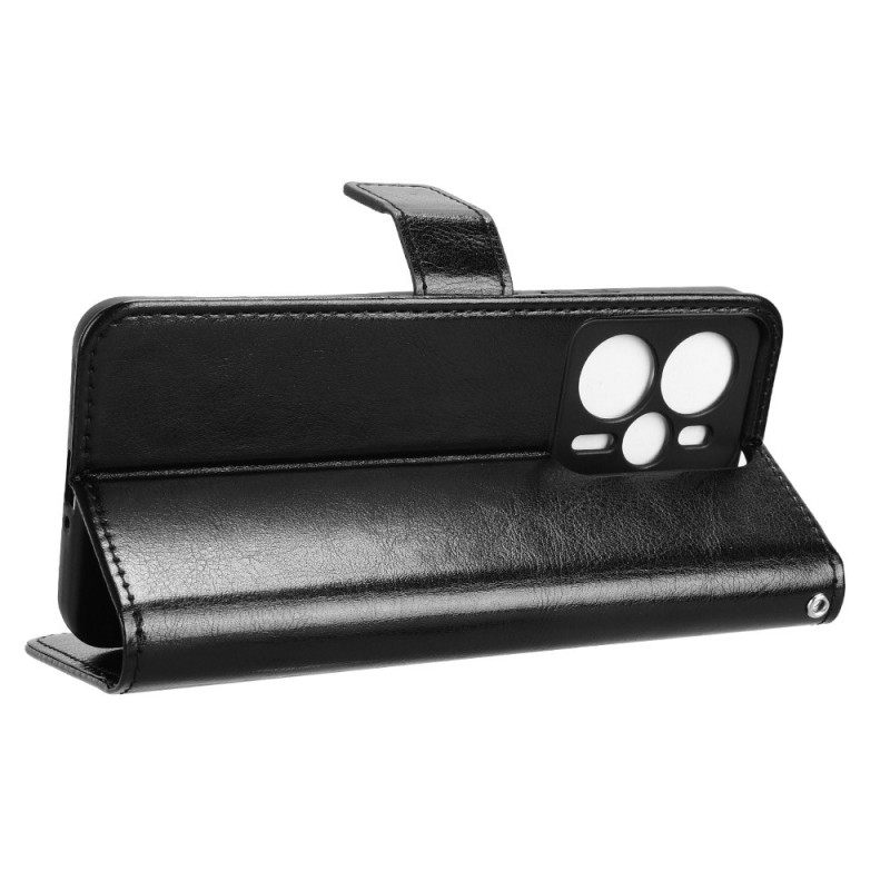 Flip Case Leren Realme 14t 5g Originele Kaarten