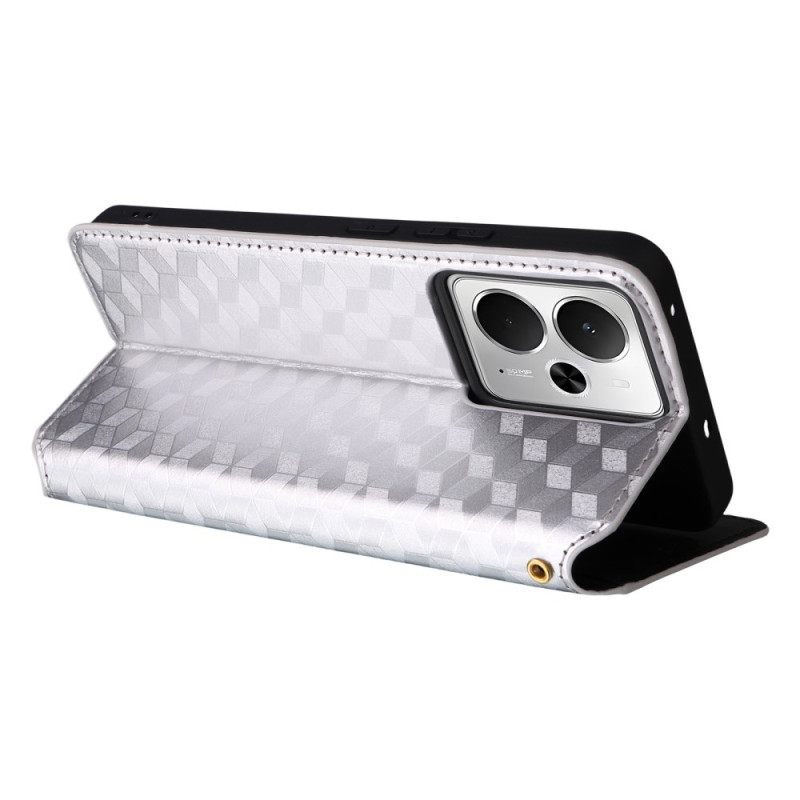 Folio-hoesje Realme 14t 5g 3d Diamanten