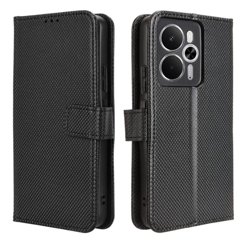 Folio-hoesje Realme 14t 5g Telefoonhoesje Stippen