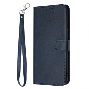 Leren Hoesje Voor Realme 14t 5g Leereffect Met Koord