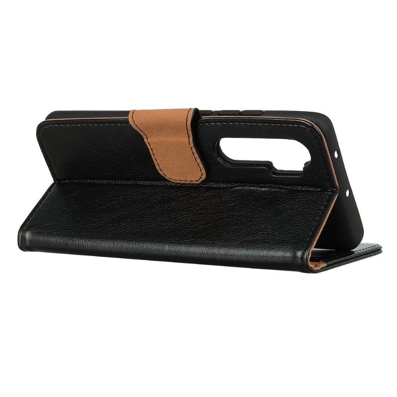 Flip Case voor Xiaomi Mi Note 10 Lite Verouderde Lederen Stijl