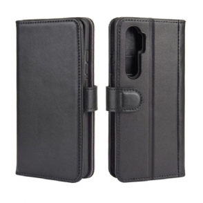 Folio-hoesje voor Xiaomi Mi Note 10 Lite Anti-fall Premium Leer