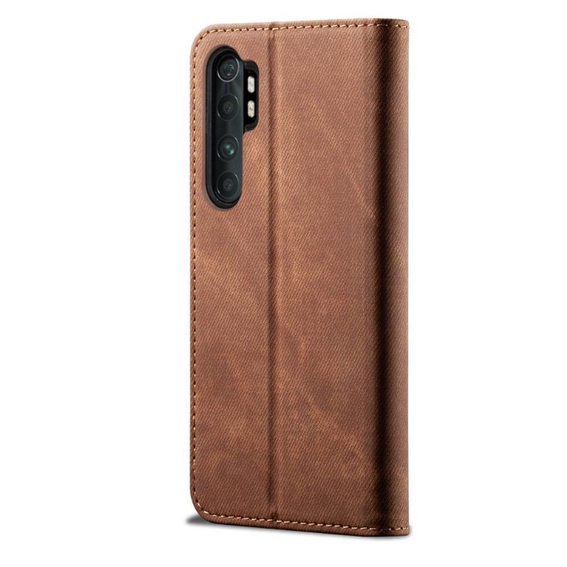Folio-hoesje voor Xiaomi Mi Note 10 Lite De Giulia Style Jeans
