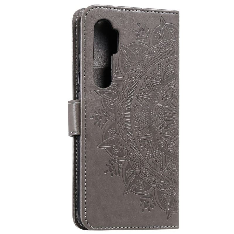 Folio-hoesje voor Xiaomi Mi Note 10 Lite Reliëf-mandala