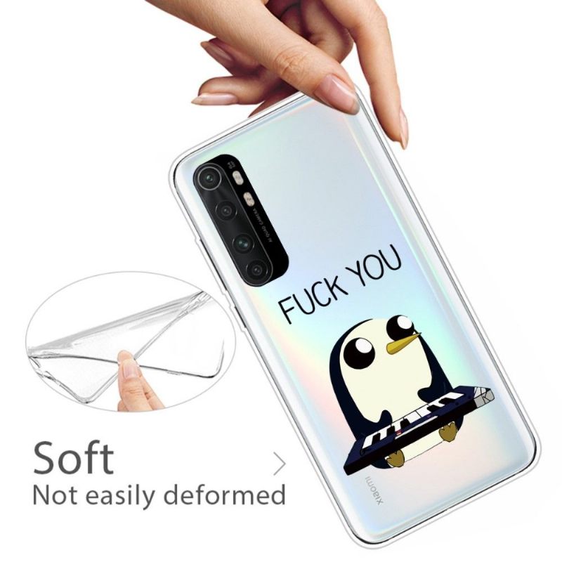 Hoesje voor Xiaomi Mi Note 10 Lite Pinguïnpiano
