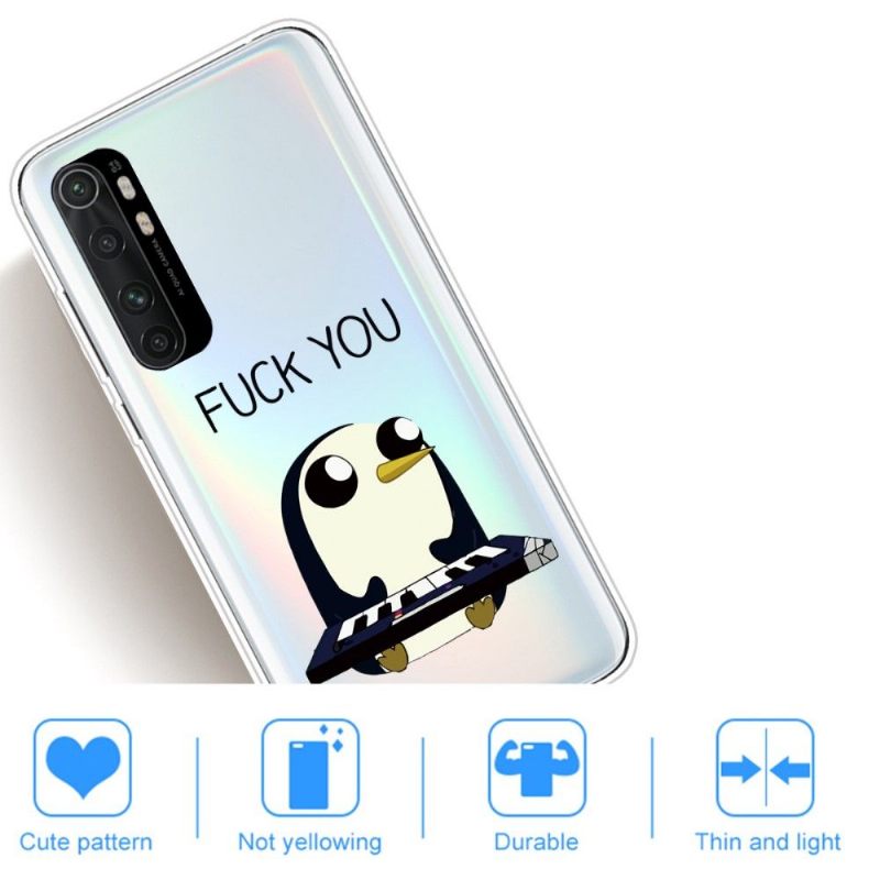 Hoesje voor Xiaomi Mi Note 10 Lite Pinguïnpiano
