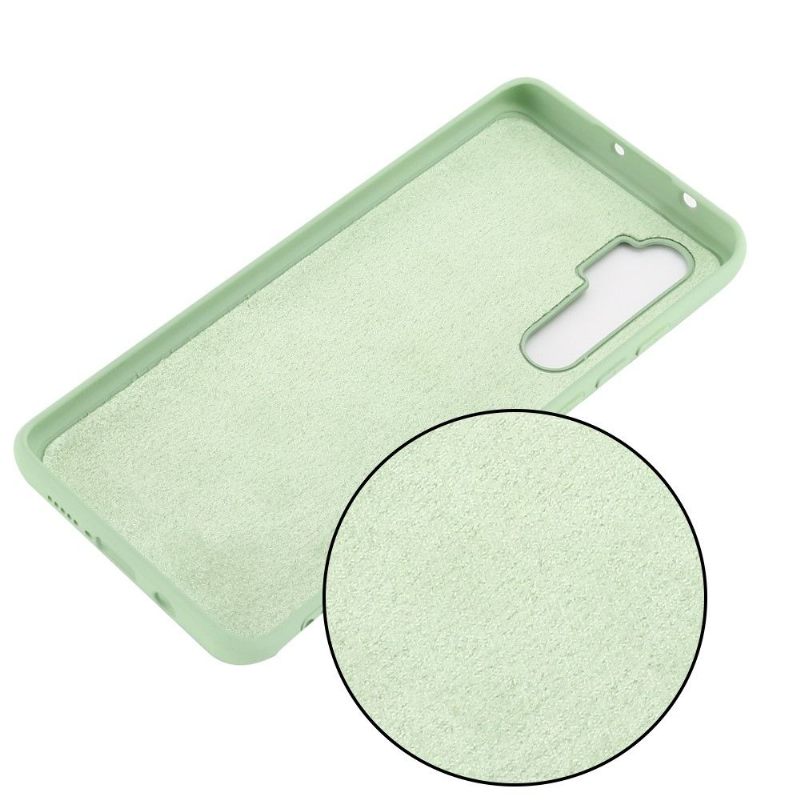 Hoesje voor Xiaomi Mi Note 10 Lite Puro Vloeibare Siliconen