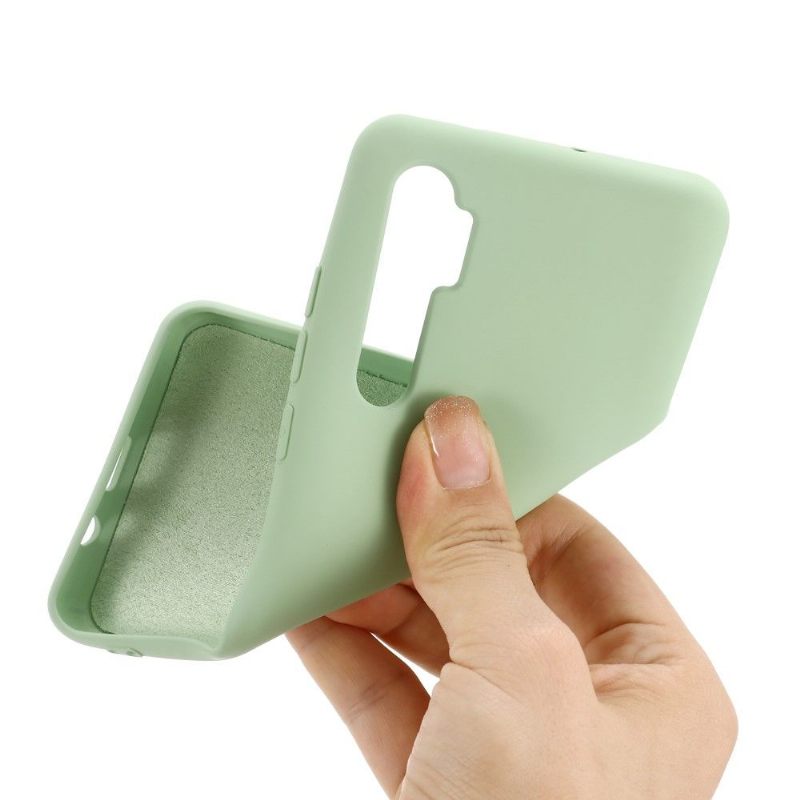 Hoesje voor Xiaomi Mi Note 10 Lite Puro Vloeibare Siliconen