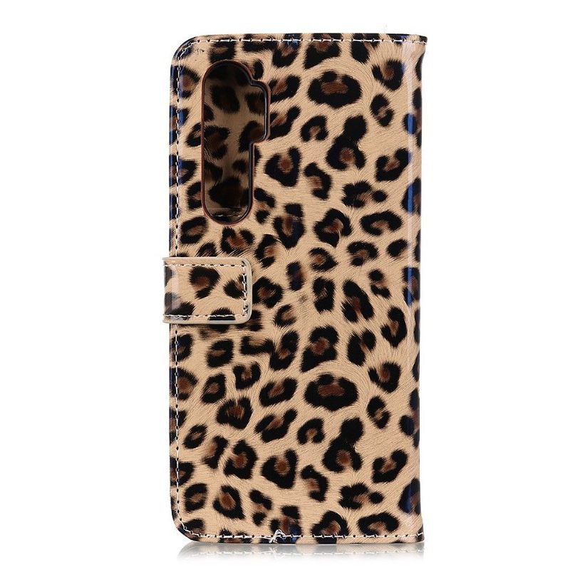 Leren Hoesje voor Xiaomi Mi Note 10 Lite Luipaard