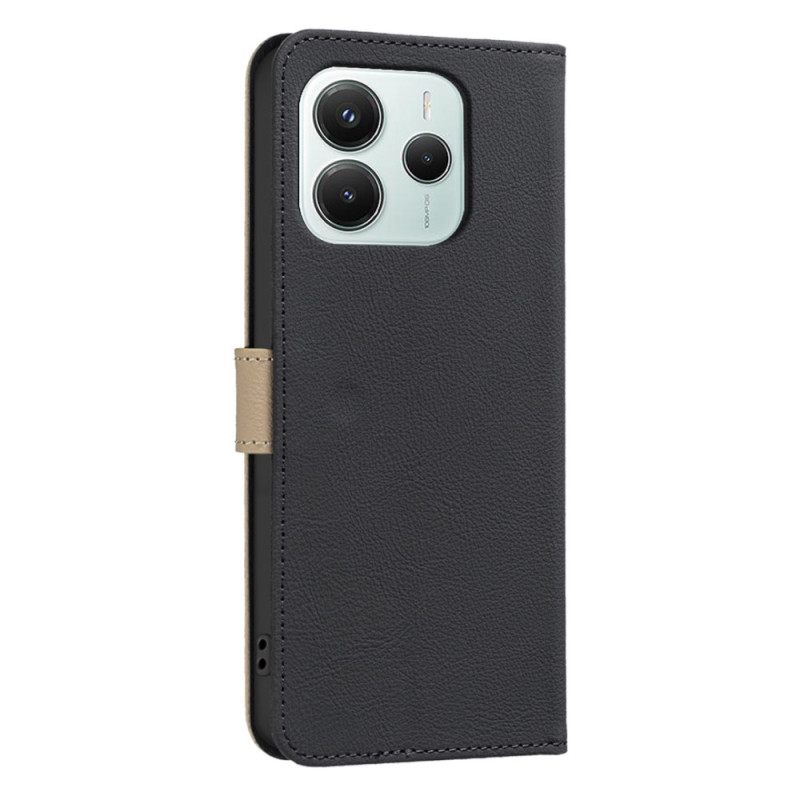 Bescherming Hoesje Xiaomi Redmi Note 14 5g Bloemen Binfen Kleur