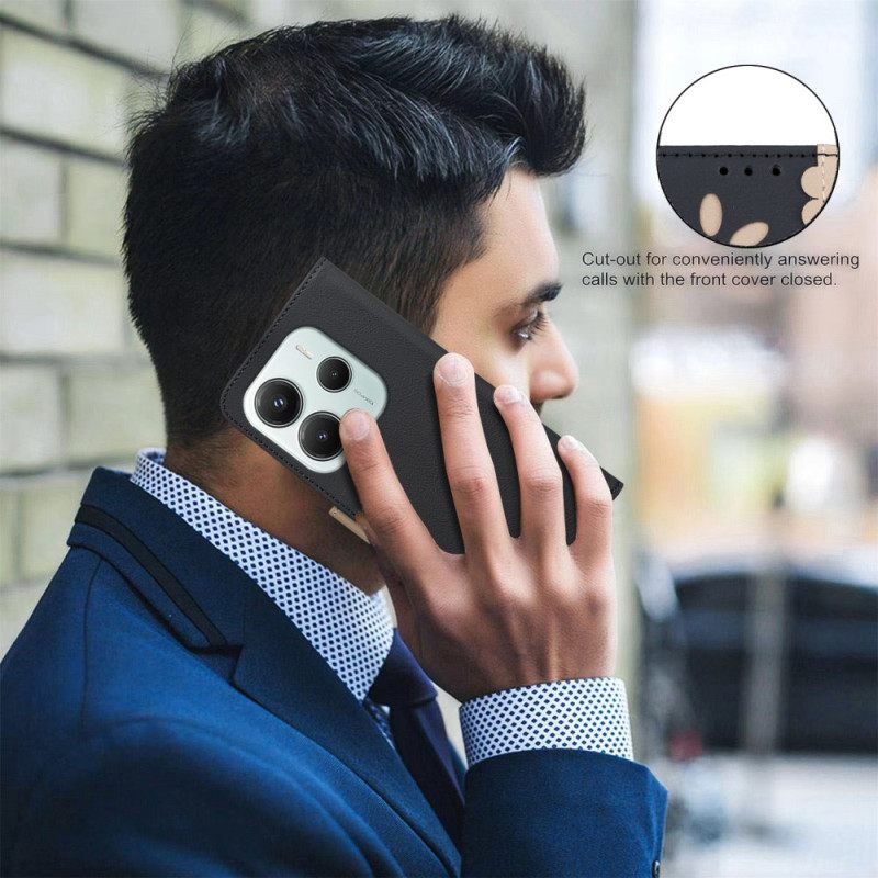 Bescherming Hoesje Xiaomi Redmi Note 14 5g Bloemen Binfen Kleur