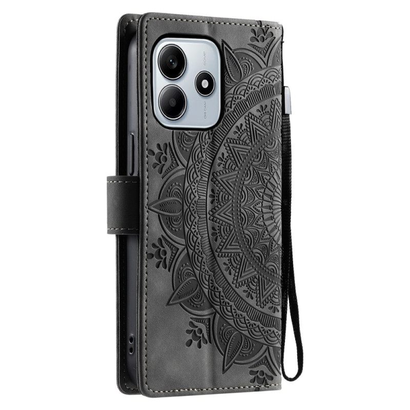 Bescherming Hoesje Xiaomi Redmi Note 14 5g Mandala Suède-effect