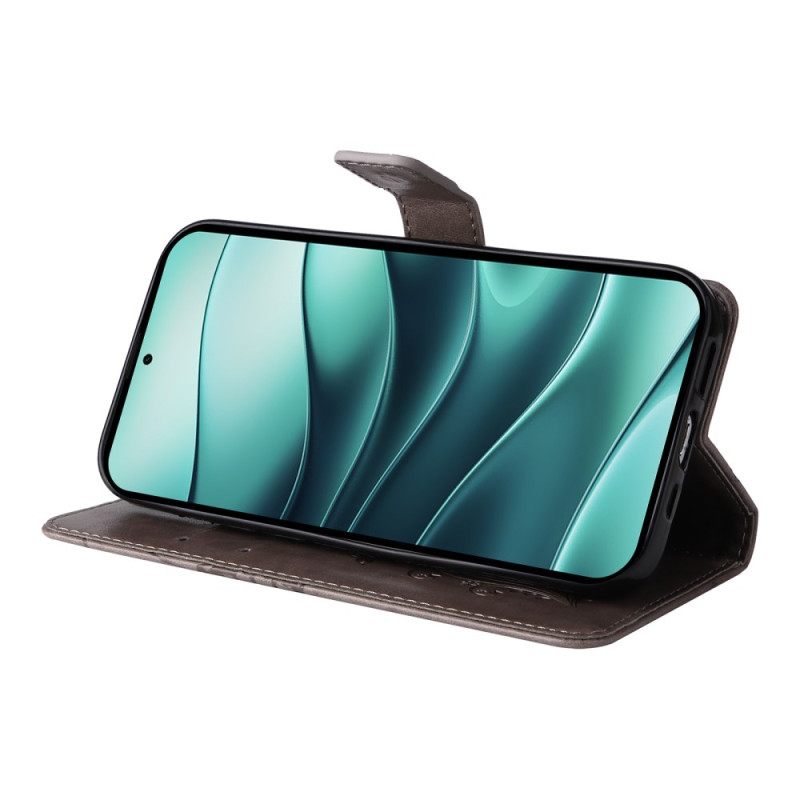 Bescherming Hoesje Xiaomi Redmi Note 14 5g Reuzenvlinders Met Bandje