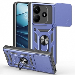 Case Hoesje Xiaomi Redmi Note 14 5g Telefoonhoesje Schuifbare Camerahoes En Standaard