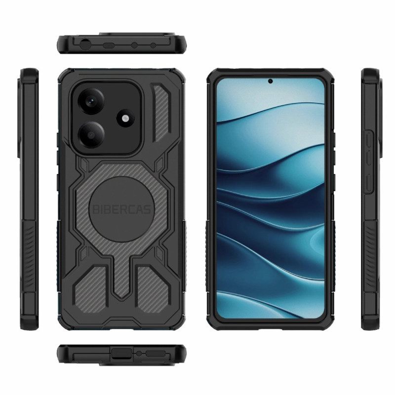 Cover Hoesje Xiaomi Redmi Note 14 5g Telefoonhoesje Magsafe-compatibel Bibercas