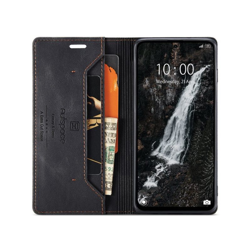 Folio-hoesje Xiaomi Redmi Note 14 5g Denimstof