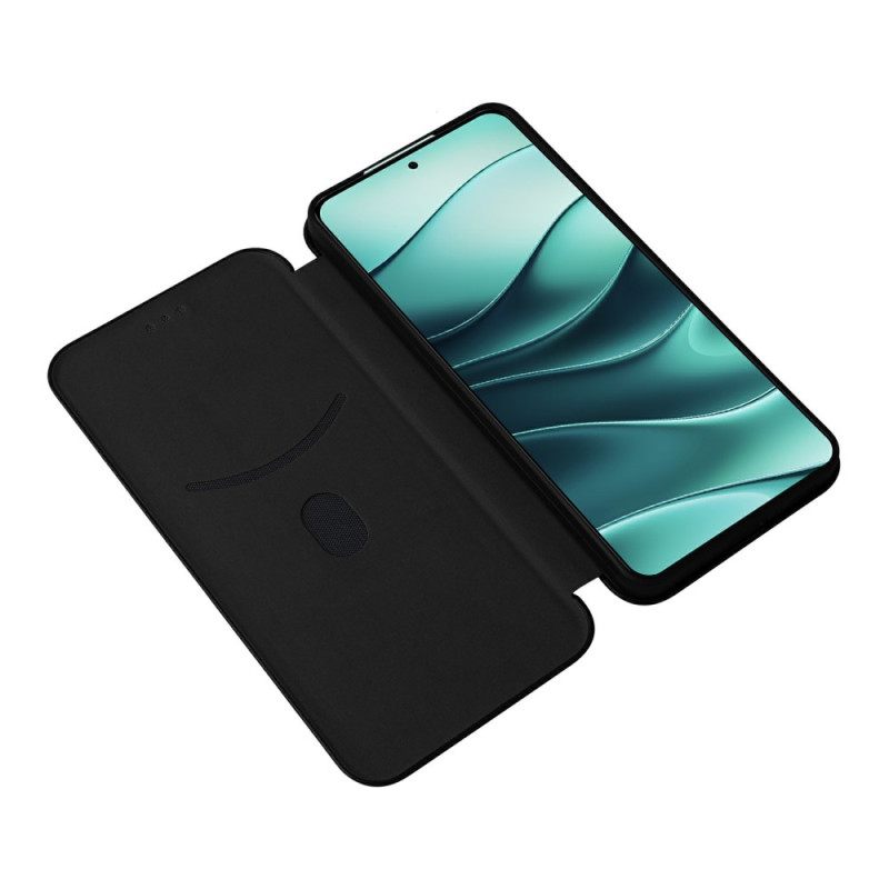 Folio-hoesje Xiaomi Redmi Note 14 5g Koolstofvezel