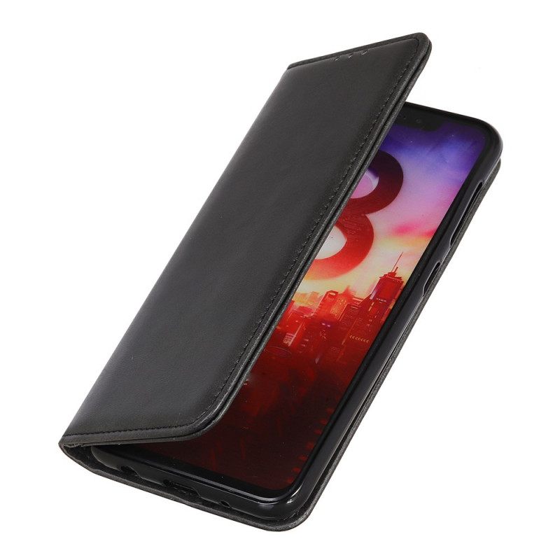 Folio-hoesje Xiaomi Redmi Note 14 5g Leer Met Structuur