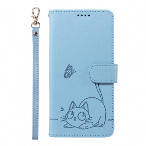 Folio-hoesje Xiaomi Redmi Note 14 5g Telefoonhoesje Mijn Kat