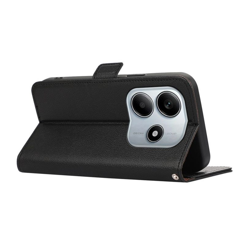 Folio-hoesje Xiaomi Redmi Note 14 5g Telefoonhoesje Rfid-bescherming Abeel