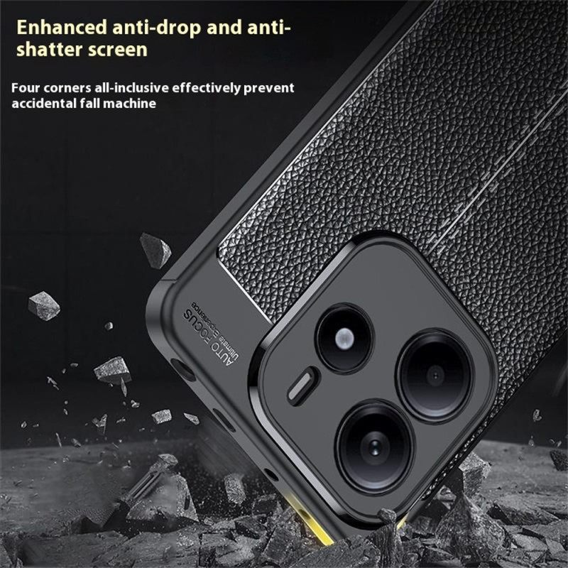 Hoesje Voor Xiaomi Redmi Note 14 5g Lychee Textuur