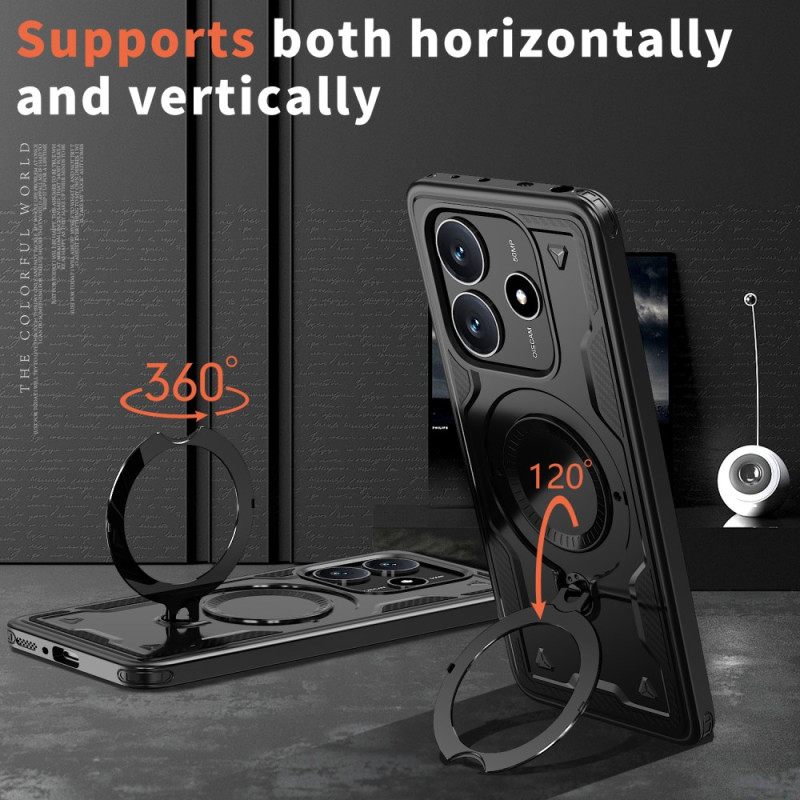 Hoesje Xiaomi Redmi Note 14 5g Compatibel Met Magsafe Van Militaire Kwaliteit