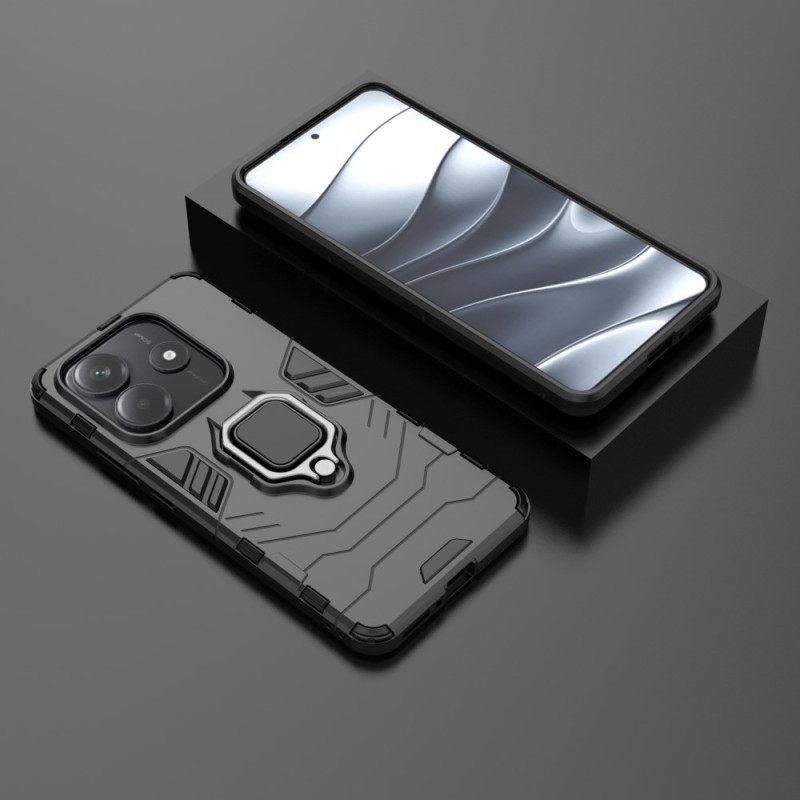 Hoesje Xiaomi Redmi Note 14 5g Duurzame Ring Bescherming Hoesje