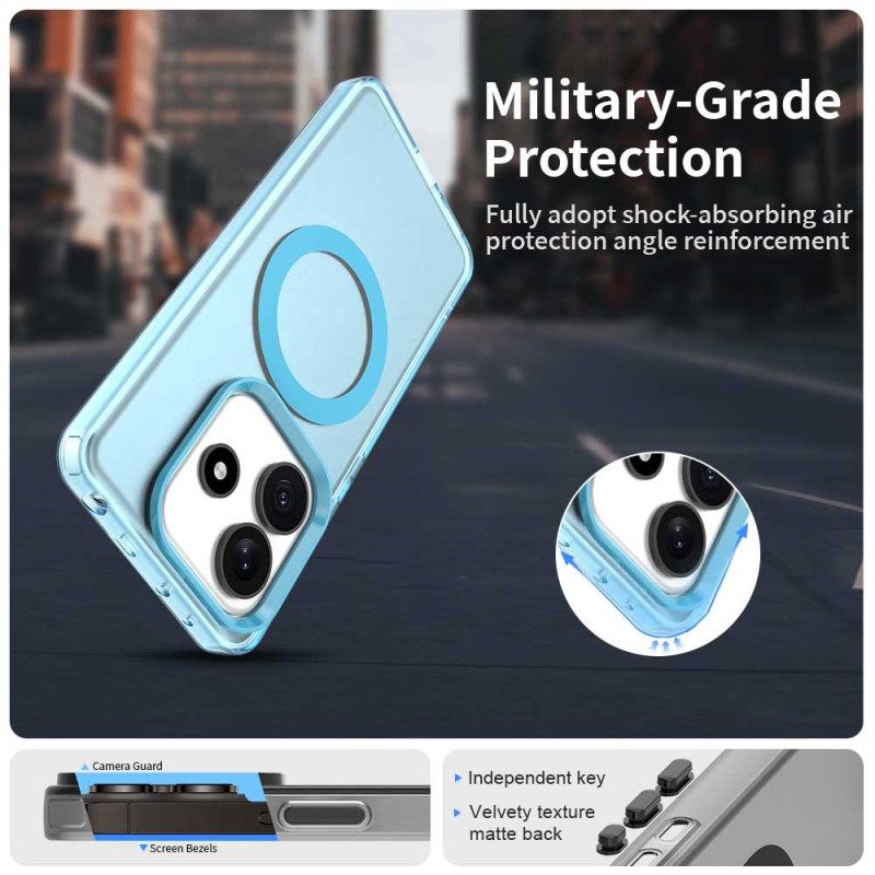 Hoesje Xiaomi Redmi Note 14 5g Magsafe-compatibel Mat Bescherming Hoesje