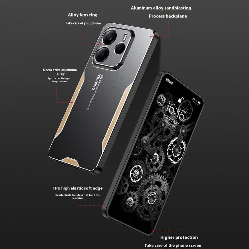 Hoesje Xiaomi Redmi Note 14 5g Metallic Effect