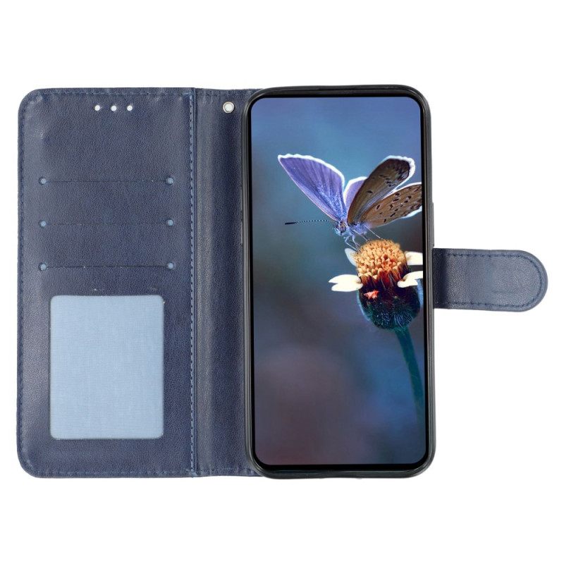 Leren Hoesje Xiaomi Redmi Note 14 5g Kanten Mandala Bescherming Hoesje