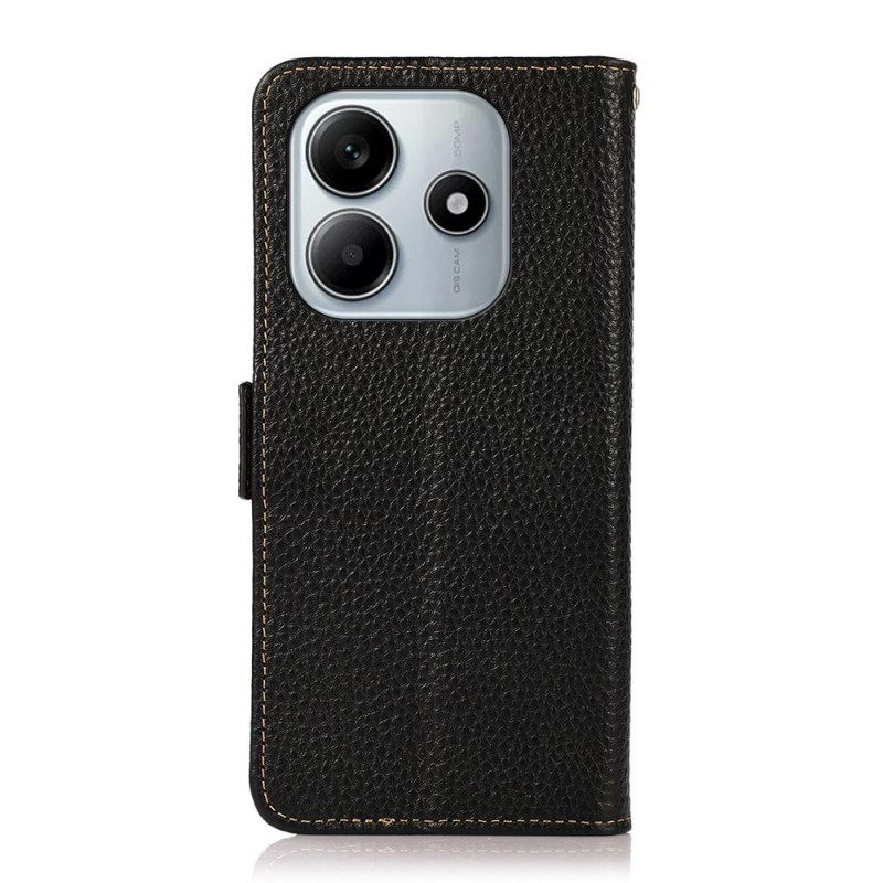 Leren Hoesje Xiaomi Redmi Note 14 5g Rfid-portemonnee Khazneh Bescherming Hoesje