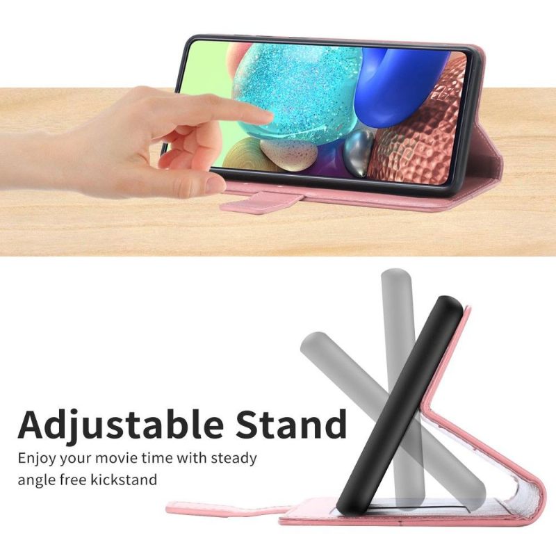 Folio-hoesje voor OnePlus Nord 2T 5G Anti-fall Y-lijnen Leereffect
