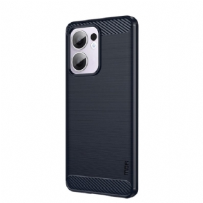 Case Hoesje Oppo Reno 13f 4g / 5g / 13 Fs 5g Telefoonhoesje Geborsteld Koolstofvezel
