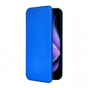 Folio-hoesje Oppo Reno 13f 4g / 5g / 13 Fs 5g Koolstofvezel