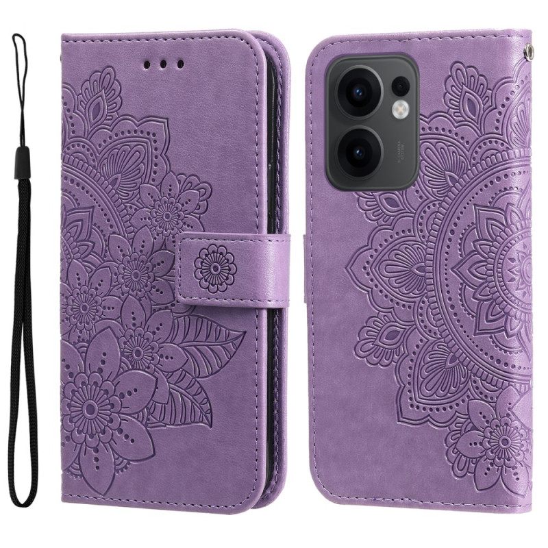 Folio-hoesje Oppo Reno 13f 4g / 5g / 13 Fs 5g Mandala Print
