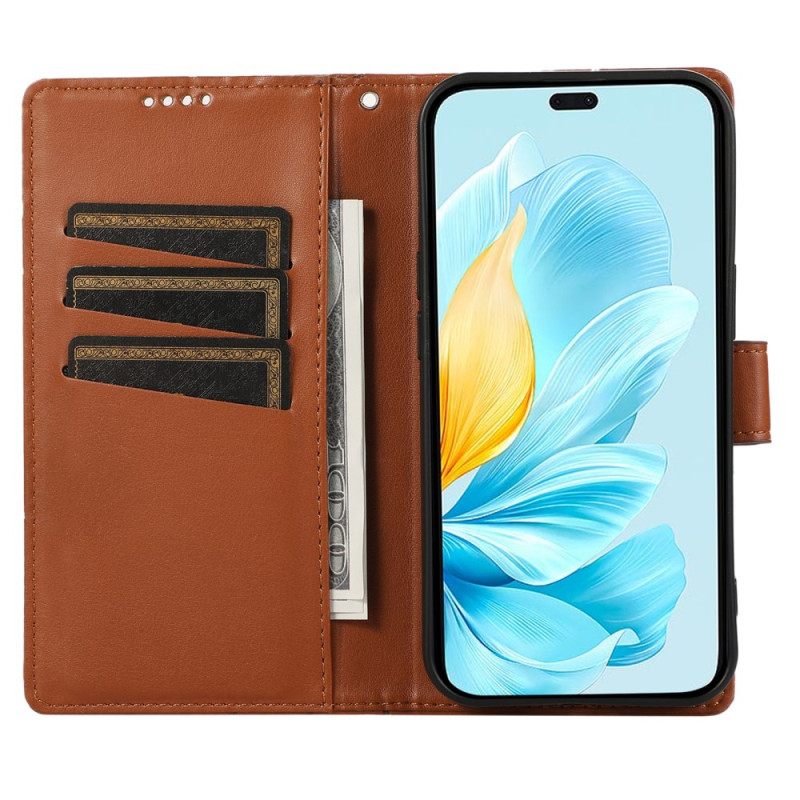 Folio-hoesje Oppo Reno 13f 4g / 5g / 13 Fs 5g Telefoonhoesje Strepen