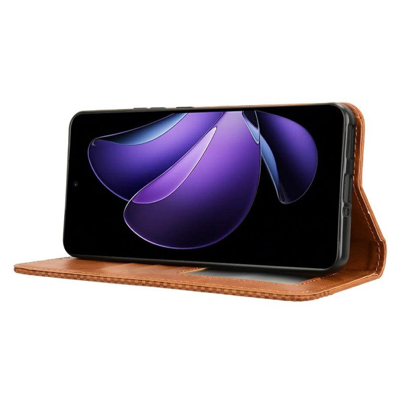 Folio-hoesje Oppo Reno 13f 4g / 5g / 13 Fs 5g Vintage Frieze Bescherming Hoesje