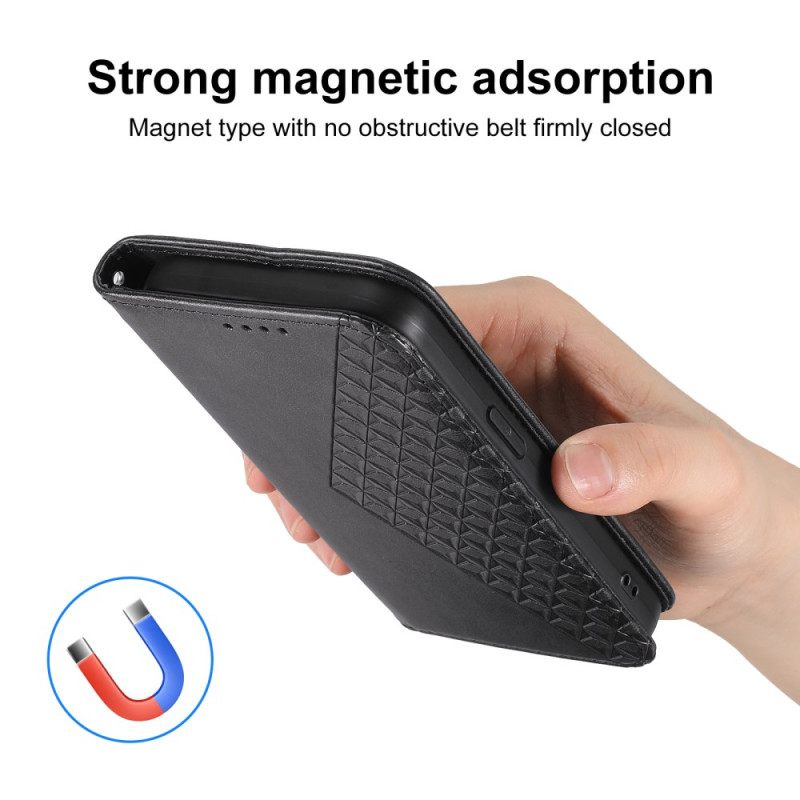 Folio-hoesje Voor Oppo Reno 13f 4g / 5g / 13 Fs 5g Diamanten En Bandje