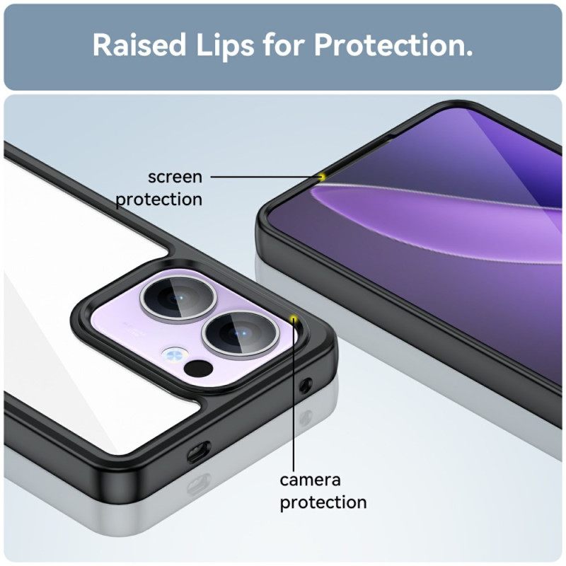 Hoesje Oppo Reno 13f 4g / 5g / 13 Fs 5g Hybride Bescherming Hoesje