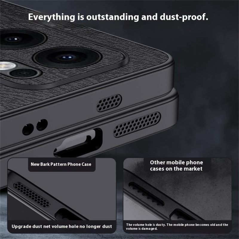 Hoesje Voor Oppo Reno 13f 4g / 5g / 13 Fs 5g Houtnerf