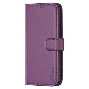 Leren Hoesje Voor Oppo Reno 13f 4g / 5g / 13 Fs 5g Kunstleer Binfen Kleur