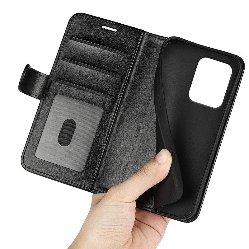 Leren Hoesje Voor Oppo Reno 13f 4g / 5g / 13 Fs 5g Vintage