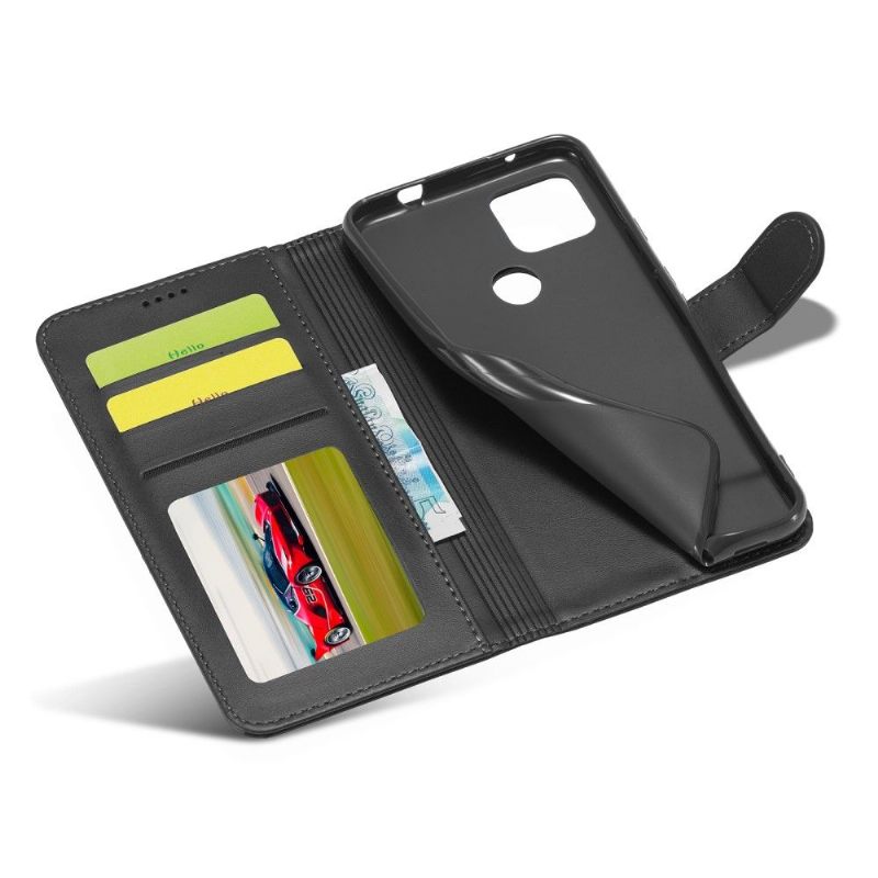 Folio-hoesje voor Realme C21 Ledereffect Lc.imeeke