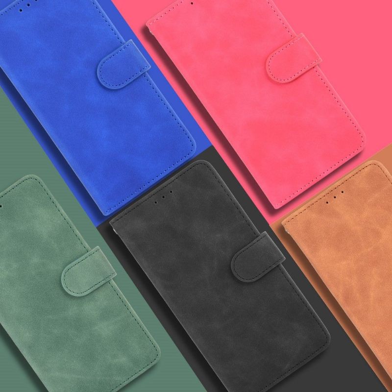 Leren Hoesje voor Realme C21 Zachte Aanraking