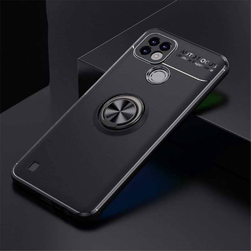 Telefoonhoesje voor Realme C21 Bescherming Siliconen Met Roterende Steun