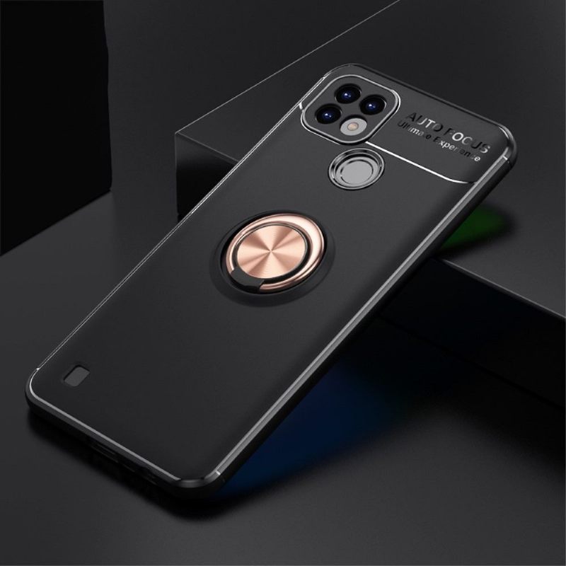 Telefoonhoesje voor Realme C21 Bescherming Siliconen Met Roterende Steun
