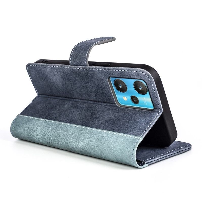 Flip Case voor OnePlus Nord CE 2 Lite 5G Folio-hoesje Tweekleurige Foliostandaard