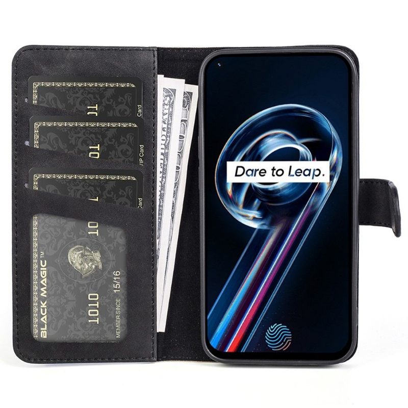 Flip Case voor OnePlus Nord CE 2 Lite 5G Folio-hoesje Tweekleurige Foliostandaard